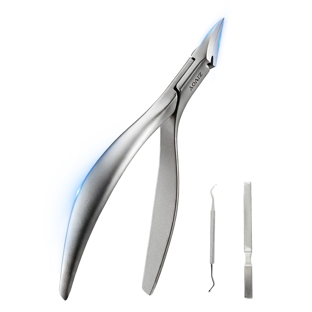 Zivoy Professional Nail Cutter - Swan-Inspired Manicure Tool, Ultra-Sharp Eagle-Beak Stainless Steel Groove Pliers for Embedded Nail Pedicure Care